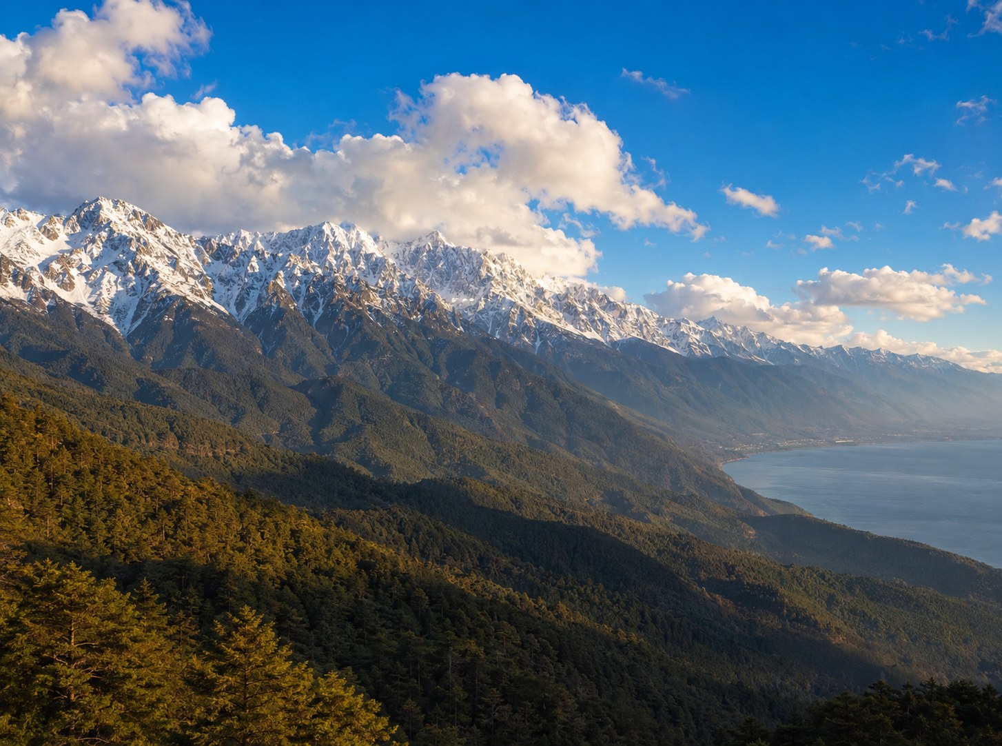 苍山远眺·索道登顶